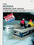 Clymer Honda Outboard Shop Manual: 2-130 Hp Four-Stroke : 1976-1999 (Includes Jet Drives) (CLYMER MARINE REPAIR)