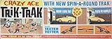 Trik Trak Vintage Triang Product 1960's Crazy Ace TT3 Set - Includes Cars, Track, Spin-A-Round, & Press Out Cardboard Models - New In The Original Box - Shop Stock Room Find