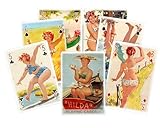 Pin Up Hilda Playing Cards. Vintage Plus Size Pin Up Girl Cards. 52 Cards and 2 Jokers