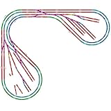 Hornby R7277 Layouts Made Easy Layout 10/14 Large Corner Track Pack