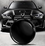 Biomar Labs Front Hood Trunk Tuning Badge 82 mm Compatible with BMW Emblem 51148132375 Black EO 28
