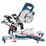 Bosch Professional GCM 8 SJL sliding mitre saw (sawblade-Ø: 216 mm, incl. clamp, 1 x circular saw blade, Optiline Wood)