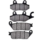 For WK BIKES WK 125 R/Sport 2011-2015 Motorcycle Front Rear Brake Pads Organic Disc