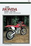 Honda XR400R,1996-2000 (CLYMER MOTORCYCLE REPAIR)