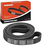 A-Premium Engine Serpentine Drive Belt Compatible with Mazda, Ford, Porsche, Acura, AMC & Mercury Cars - 3 2010-2013, 3 Sport, 5, CX-7, Taurus, Thunderbird, 911, SLX, Concord, Eagle, Spirit, 90.03 In