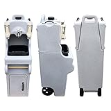 Hand Wash Unit Outdoor Sink Portable Sink Wash Basin with Soap Dispensers 19L Capacity for Outdoor Catering Events, Worksites, Welfare Vehicles, Schools, Forest Schools No Power No Plumping Full Unit