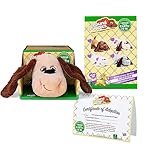 Pound Puppies , Tan / Sleepy Puppy Plush , Puppy Toy, Soft Toy Dog for Children, Puppy Toys for Girls and Boys, 43cm Dog Plush for Kids Ages 3+ , Basic Fun 38213