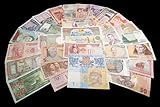 Leamington Spa Coins World Uncirculated Banknotes Collection; 32 Banknote Set all from Different Countries