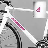 for Merida Scultura 93D Road Bike | Color-Changing Frame Logo Decals, UV-Resistant, Precision-Cut (Pink)