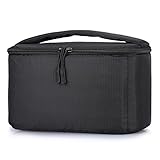 S-ZONE Padded Shockproof Foldable Partition Camera Insert Protective Bags for Case DSLR SLR TLR Lens or Flash Light