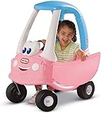 little tikes Princess Cozy Coupe Car - Ride-On with Real Working Horn, Clicking Ignition Switch, & Fuel Cap, 84 cm (H) x 72 cm (W) x 44 cm (D)