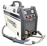 Autojack 200Amp Inverter Welder, Dual Pulse MIG MMA ARC TIG Synergic Welding Machine with Digital Display, Dual Action, Gas/Gasless, Portable, for Steel, Stainless & DIY Welding