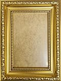 Aryllis Vintage A4 Photo Frame, Ornate Gold, Free-standing & Wall Mountable Premium Picture Frame with Perspex Front