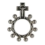 Rosary Ring. One decade Rosary. One decade Finger Rosary
