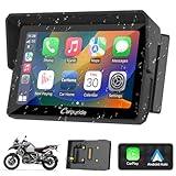 Motorcycle CarPlay Screen Carpuride W502B for BMW R1200GS/R1250GS/S1000XR – 5" IP67 Waterproof Touchscreen, Wireless Android Auto & CarPlay, GPS Navigation, Dual Bluetooth, Enhanced Bass EQ
