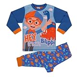 Blippi Dinosaur Officially Licenced Pyjamas for Boys - 3-4 Years: 104cm