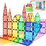 Magnetic Tiles Kids Toys STEM Magnet for Toddler Magnetic Blocks Building Toys Preschool Learning Sensory Montessori for 3+ Year Old Boys and Girls, Safe Creativity Toddler Kids Toys 40PCS