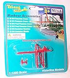 triang minic M910 panamax red crane 1:1200 scale diecast model