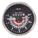 Tachometer Gauge Tractormeter MPH ACW Rev Counter Replacement for Massey Ferguson 35 Tractor