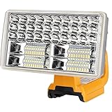 LED Work Light for Dewalt 18V Li-Ion Battery, YEX-BUR 30W 3300LM Bright Handheld Flashlight Outdoor Jobsite Light Spotlight Floodlight with USB-A Port for Car Repairing, Camping, Emergency