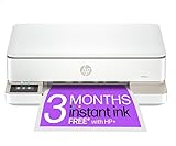 HP Envy 6120e All in One Printer | Perfect for Home | Colour | Wireless | Print, Scan & Copy | 3 Months of free Instant Ink | Easy Setup & Reliable Wi-Fi | White