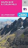 South Skye & Cuillin Hills Map | Isle of Skye | Ordnance Survey | OS Landranger Map 32 | Scotland | Walks | Cycling | Days Out | Maps | Adventure: 032