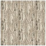 YöL Driftwood Bronze Wooden Planks - Contemporary Versatile Sophisticated - 10.05m x 52cm Roll DIY - Aged Wood Cabin - Spongeable - Paste The Wall Wallpaper