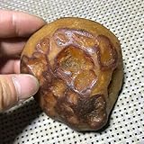 DOUKI 350g Bonsai Suiseki-Natural Gobi Agate Eyes Stone-Rare Stunning Viewing 5131 Primary Stones and Minerals