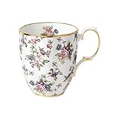 Royal Albert 100 Years 40017578 1940 English Chintz Mug 0.4L/14.1fl White, Bone China, 1 Count (Pack of 1)