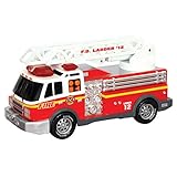 Road Rippers Fire Engine 12-inch Rush and Rescue Fire Truck with Motorised Light and Sound