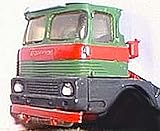 Langley Models Scammell Routeman cab 1960's OO Scale UNPAINTED Model Kit X34