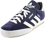 adidas Men's Sam Super Suede Fitness Shoes, UK 8 / EU 42 / US 8.5, Blue (Navy/Running White Footwear)