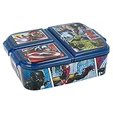 Stor | Avengers Kids Children’s 3 Compartment Sandwich Lunch Box