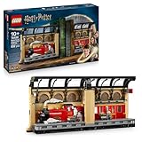 LEGO Harry Potter Book Nook: Hogwarts Express Set with a Train Toy, 2 Minifgures incl. Ron Weasley, plus Hedwig and Scabbers Figures - Wizarding World Gift for 10+ Year Old Boys, Girls & Fans - 76450