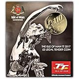 Isle of Man 2017 TT Races Senior Trophy £5 Alpaca Coin in a Card