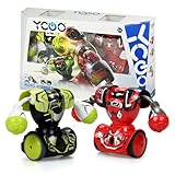 SilverLit Robo Kombat Twin pack | Pack of Two Fighting Robots | Lights and Punching Sound Effects | Remote Control Toy - Ultimate Battling Robots for Boys and Girls ages 5+