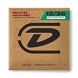 Dunlop DJN1236 Nickel Irish Tenor Banjo Strings (Pack of 4)
