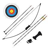Outdoor Youth Recurve Bow and Arrow Set Children Junior Archery Training Toy Teams Game Gift