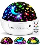 COOLNIGHT COONIGHT Sensory Toys for Babies, 93 Lighting Mode+Dimmable+Timer+Remote Sensory Lights Star Projector, 360° Rotate Kids Night Light Projector,Baby Boy Gifts Baby Girl Gifts Newborn Toy