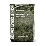 POLYBOUND 20KG Rubber Mulch Chippings + 4KG Rubber Binder Kit (Spring Green) – Child & Pet Safe Garden Mulch for Play Area, Landscaping – Safer Alternative to Wood, Slate, Bark Chippings for Garden