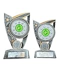 4th Place (G) Award Triumph Resin Sports Trophy Engraved Free (150mm)