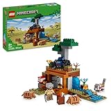 LEGO Minecraft The Armadillo Mine Expedition - Interactive Toy with Cave Spider and Wolf Figures, plus a TNT Function - Gaming Gift for 8+ Year Old Boys & Girls - 21269