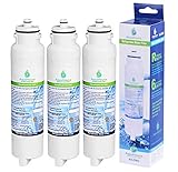 3X AH-DW2 Compatible Water Filter for Daewoo Refrigerator DW2042FR-09, DW2042F-09, Aqua Crystal, Baumatic Titan 4