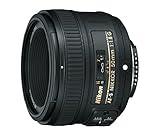 Nikon AF-S NIKKOR 50mm f/1.8G Lens (Renewed)