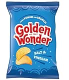 Tayto, Golden Wonder Salt and Vinegar Crisps, 32 x 32.5g