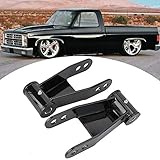 Drop Lowering Shackle Suspension Kit,Lowing Shackle,2pcs 2 Drop Lowering Kit Parts for Chevy C10 1973-1987
