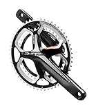 FSA Gossamer 386Evo 2x11 Road Chainset - Black, 46/36T/175 mm