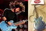 Keychain Guitar Gibson Es-335 Dave Grohl Foo Fighters