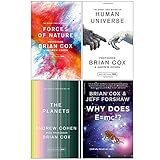 Grehge Cox & Jeff Forshaw 4 Books Collection Set (Forces of Nature, The Planets, Human Universe, Why Does E=mc2?)