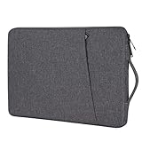 Chelory 16 17 Inch Laptop Sleeve Compatible for Notebook Ultrabook Chromebook,16 17 Inch HP Lenovo Asus Acer Dell Computer Shockproof Protective Cover Bag Carrying Case with Handle, Dark Gray